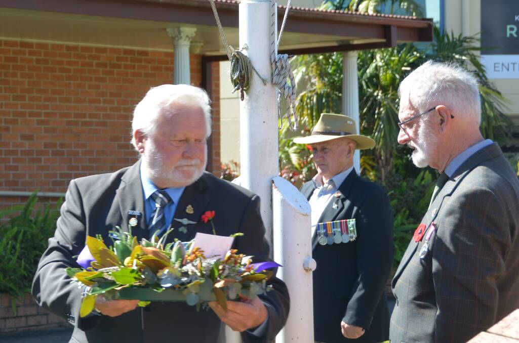 Kempsey Shire gathers to commemorate those who served on Vietnam Veterans' Day. Pictures: Mardi Borg