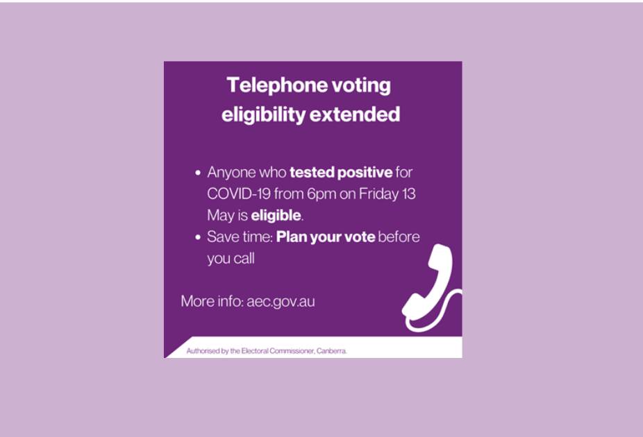 Last-minute change to how you can vote with COVID-19
