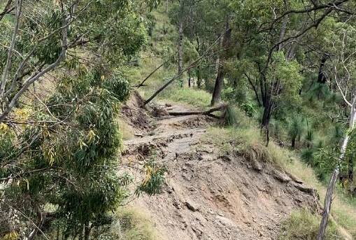 Kempsey Shire Council says the landslip is still moving