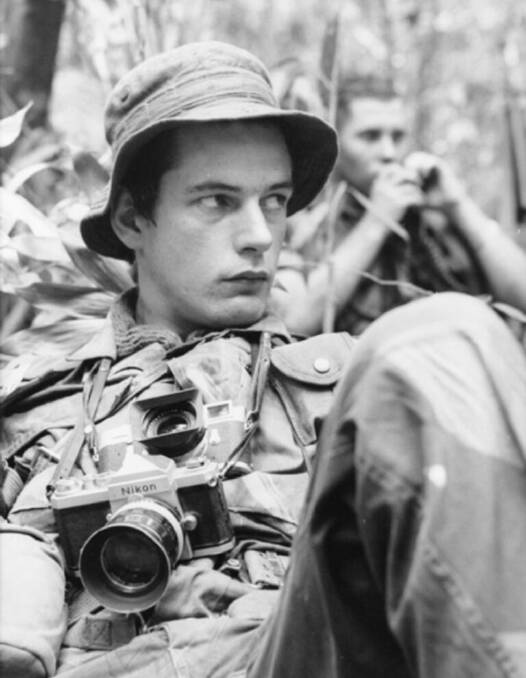 A young Tim Page in a photo from the Australian War Memorial collection