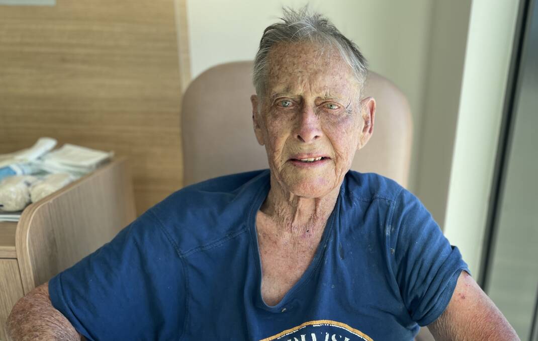 Colin Ball was in hospital when he spoke to the Macleay Argus about his OAM. Picture by Ellie Chamberlain