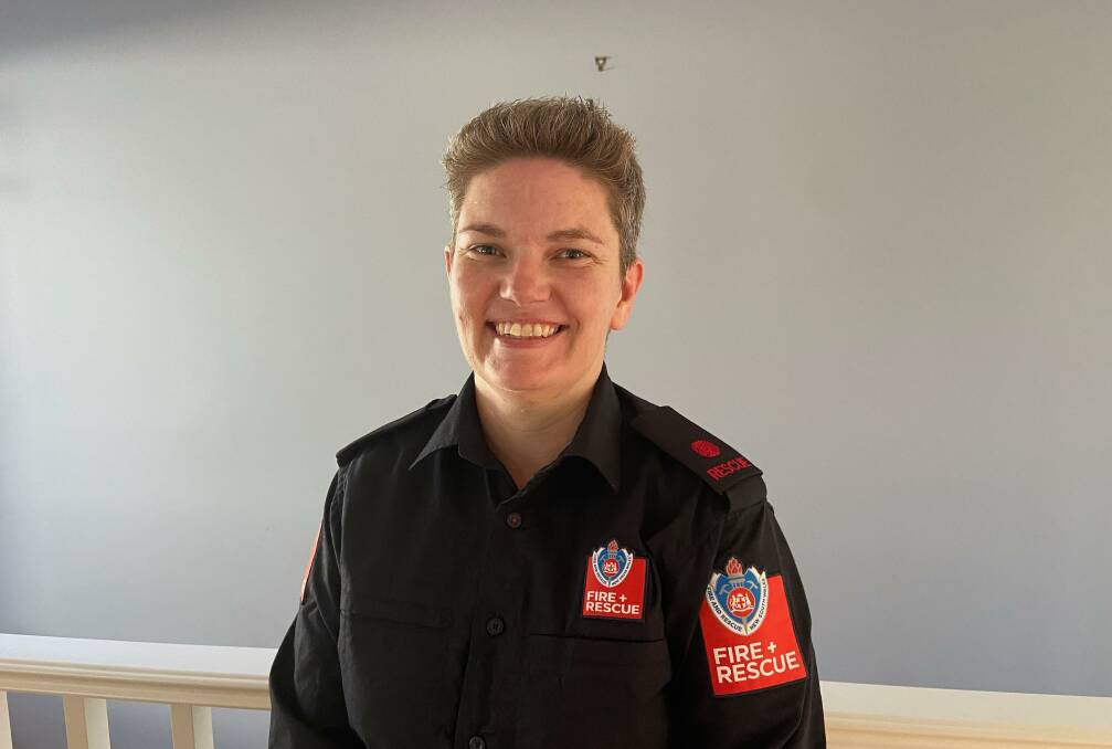 Jess Ryan has worked her way up to acting Deputy Captain at South West Rocks station, where she is the only female firefighter. Picture by Caroline Partridge 