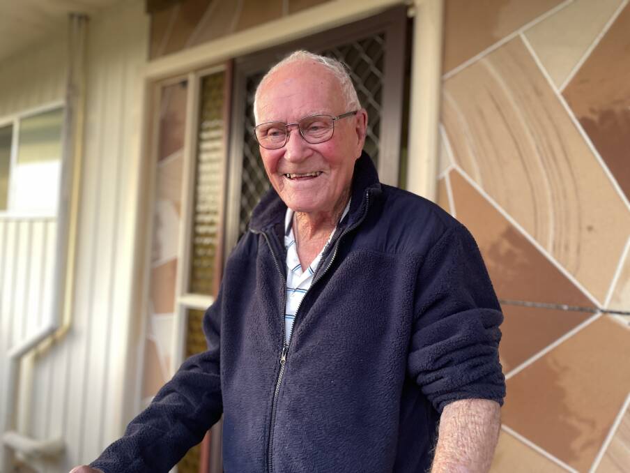 Inside the home of 101 year old Burt Rixon. Pictures by Ellie Chamberlain