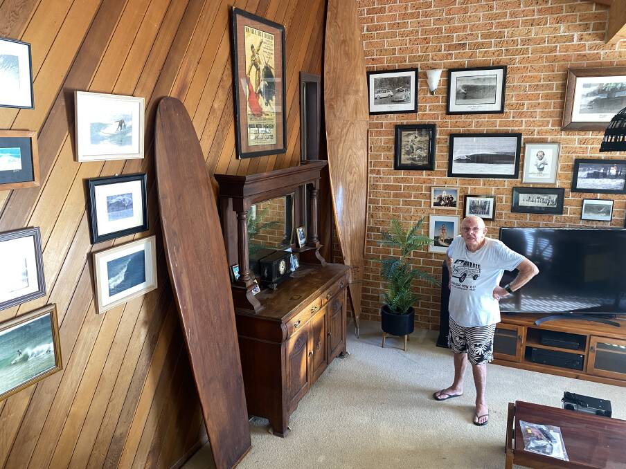 Inside the home of 'Kenno' the Crescent Head surf legend. Pictures by Ellie Chamberlain