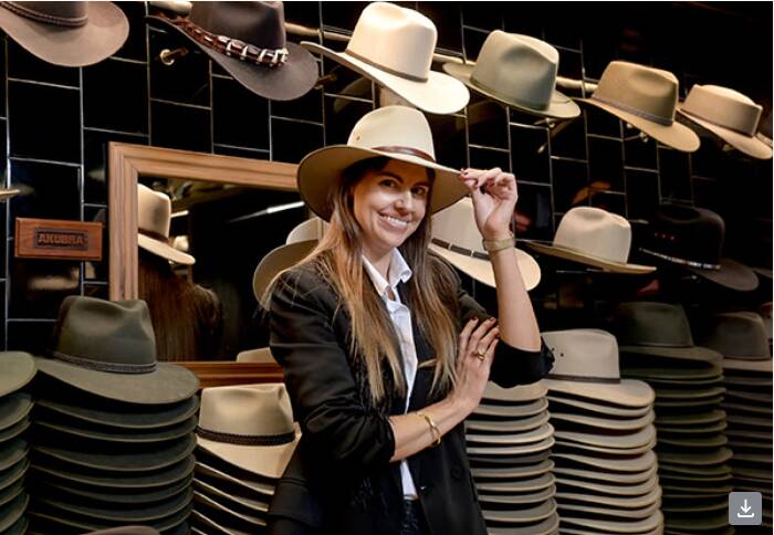 Natalie Culina has been appointed Akubra's new CEO. Picture supplied/ Tattarang.