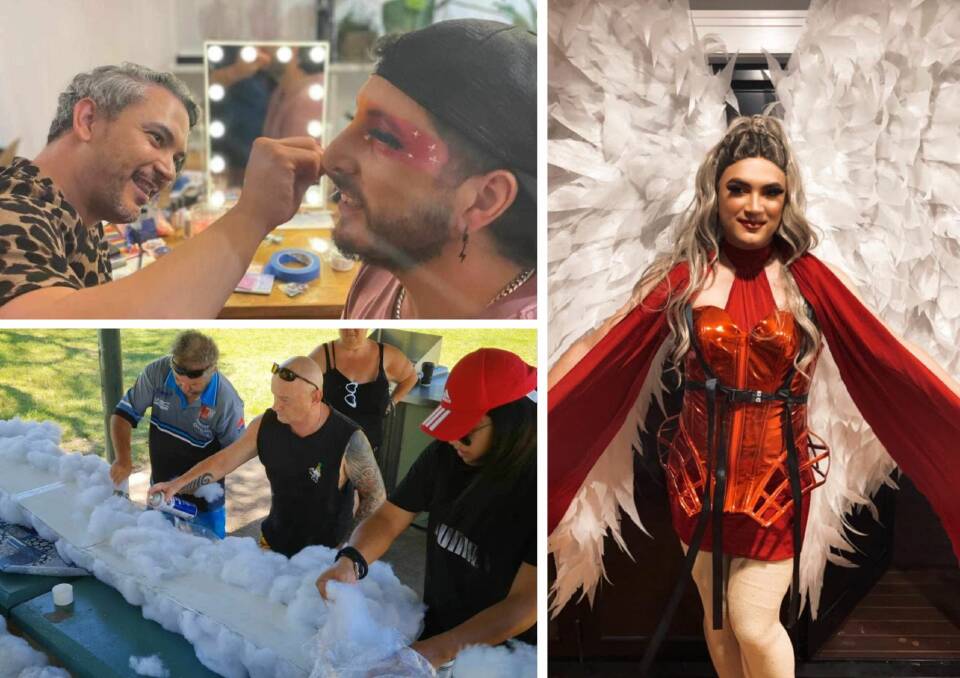 Volunteers from Coffs Harbour down to Taree are preparing to represent the Mid North Coast in a float at the Sydney Lesbian and Gay Mardi Gras parade. Pictures supplied