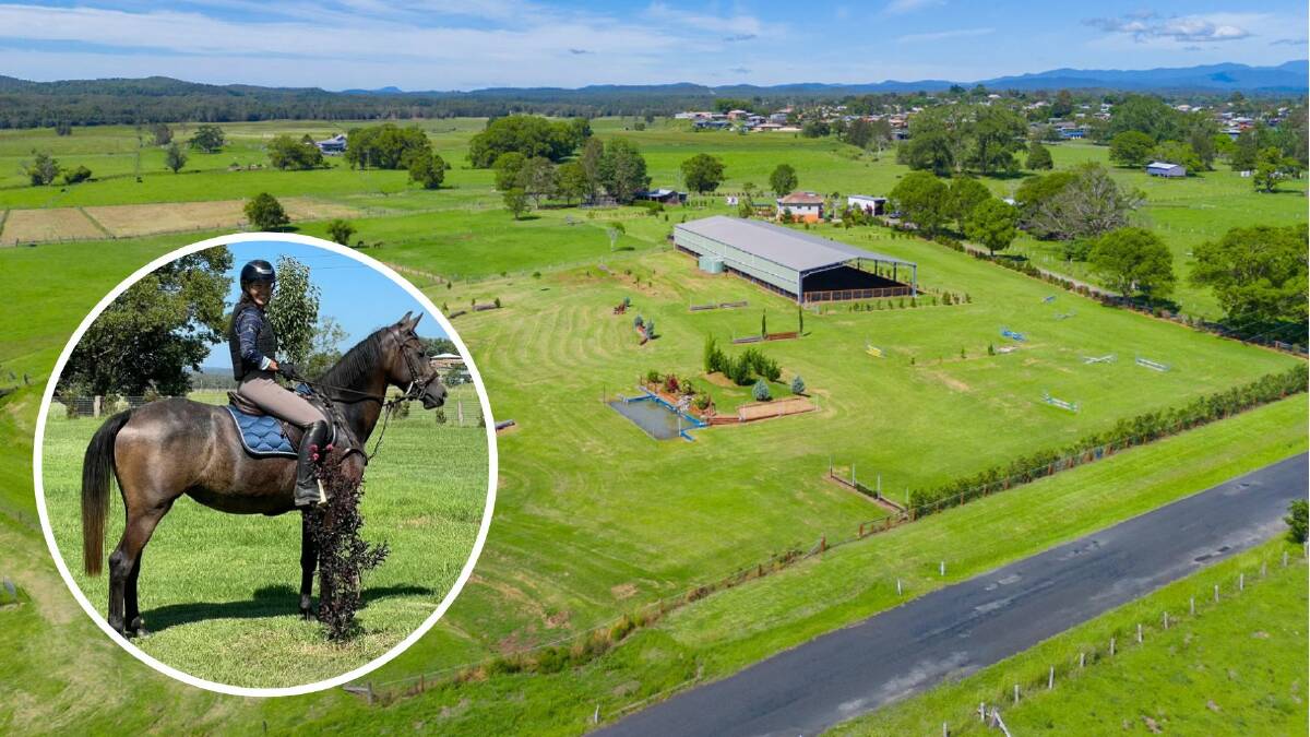 Owner Lucy Mostert has put the Macleay Valley Equestrian Centre on the market as she prepares to move to Canberra. Pictures supplied