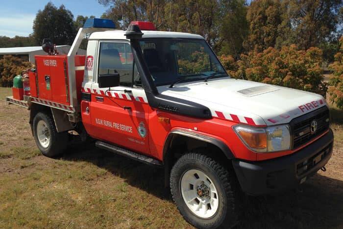 A RFS category nine tanker, similar to the above picture, has been found after it was stolen nearly two weeks ago. Picture supplied by Lower North Coast RFS