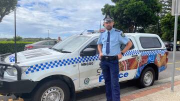 Mid North Coast Police Traffic and Highway Patrol Acting Inspector Tswi Schutte is remidning motorists police will be out in force for the NSW Police Easter Operation 2024. Picture by Emily Walker 