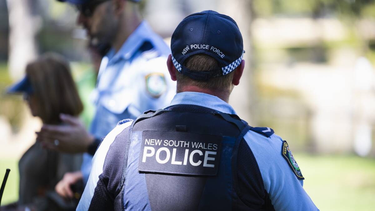 NSW police officer. Picture Ash Smith