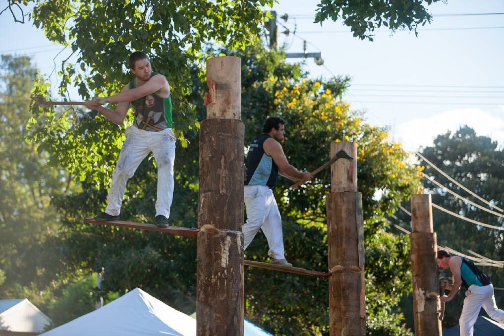 Wood Chop: Don’t miss the wood chop event, it really is a crowd pleaser.
