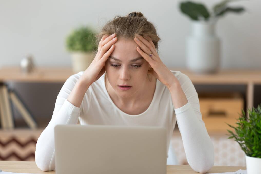 Women and younger Australians reported feeling more stress and worry than other groups. Picture: Shutterstock