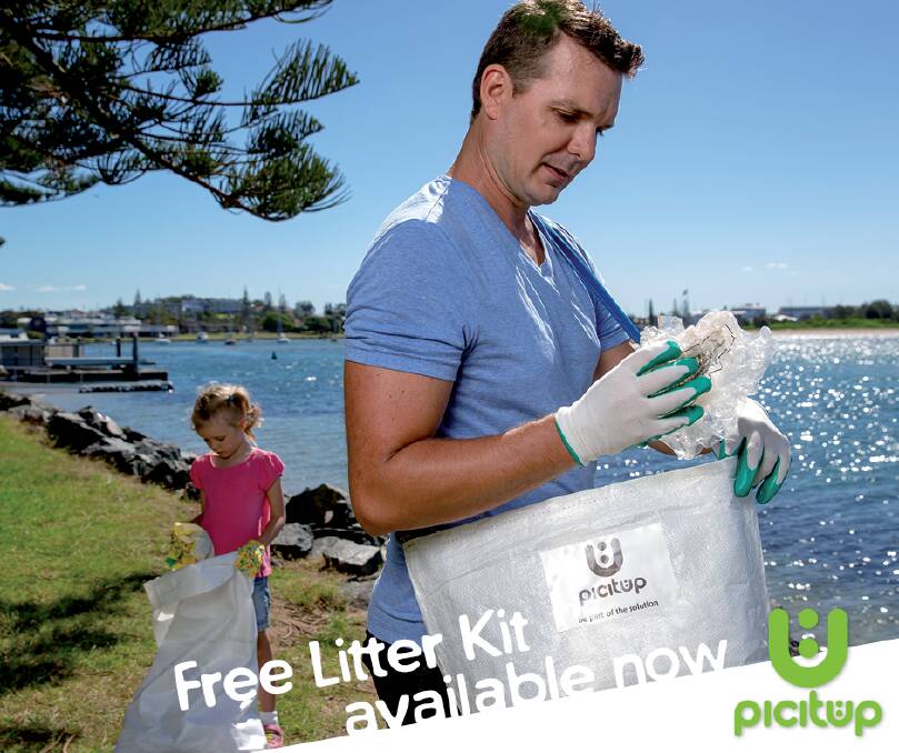 DO THE RIGHT THING: Free 'Picitup' kits are now available from Kempsey Shire Council.