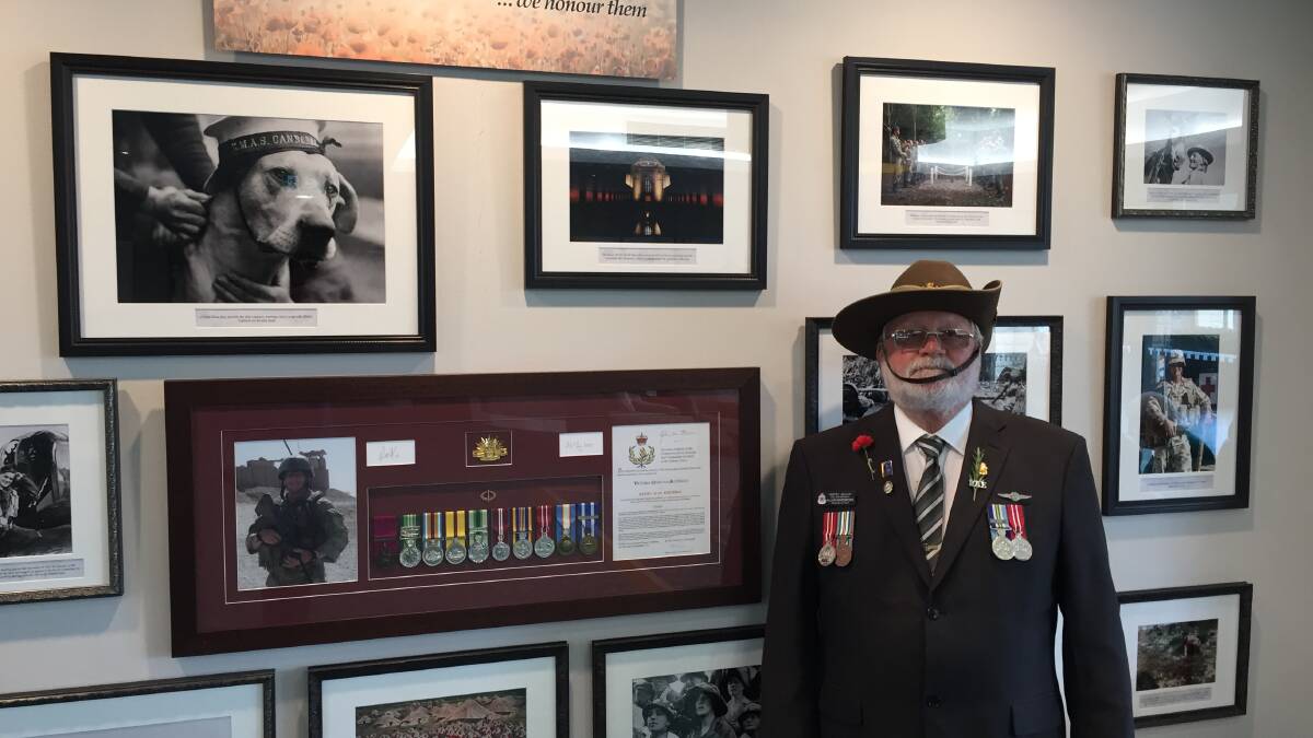 INCLUSIVE: Kempsey Macleay RSL sub branch advocate in training, Allan Wardrope, conducts ANZAC services inside nursing homes.