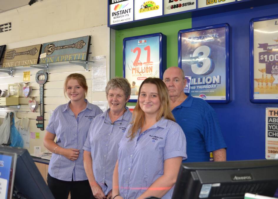 LOTTO LOOT: A Kempsey woman has claimed a $1.5 million lotto prize after purchasing her ticket at West Kempsey Newsagency on Elbow St.