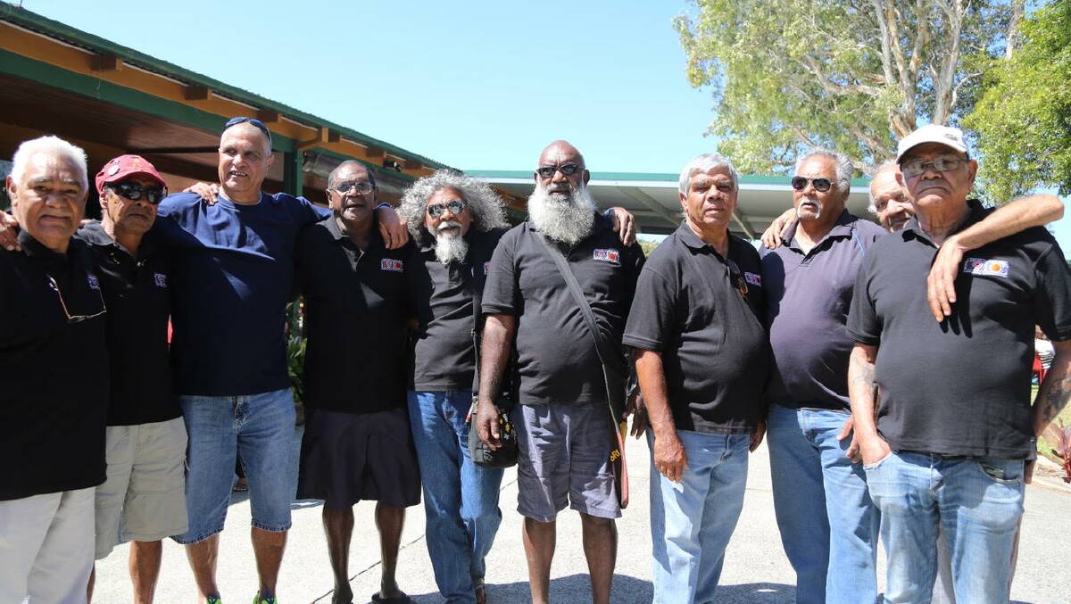 BROTHERHOOD: Crow says he has the biggest family in the world because he considers all of the Kinchela boys to be brothers. Photo: Supplied.