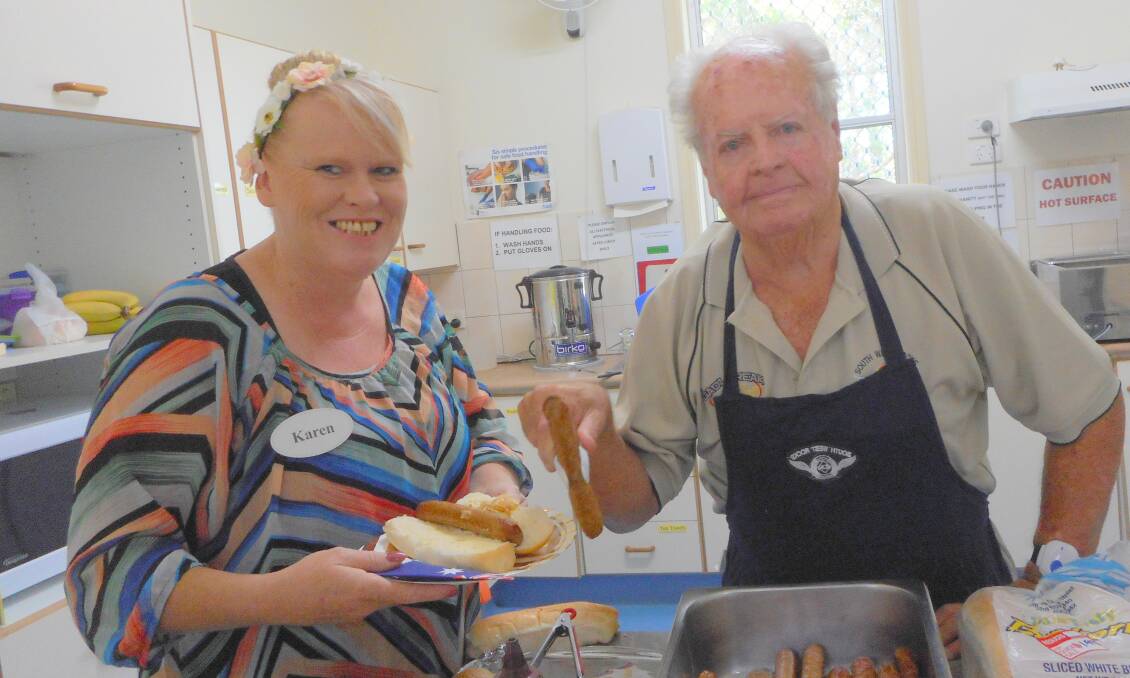 DEVOTED: Parklands Cottage staff and clients work hard to benefit themselves and others.
