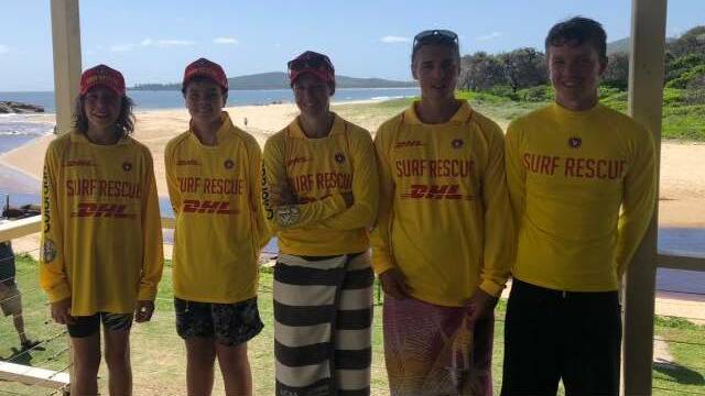 These newly minted South West Rocks surf life savers now have their Surf Rescue Certificate or Bronze Medallion. Photo: Supplied