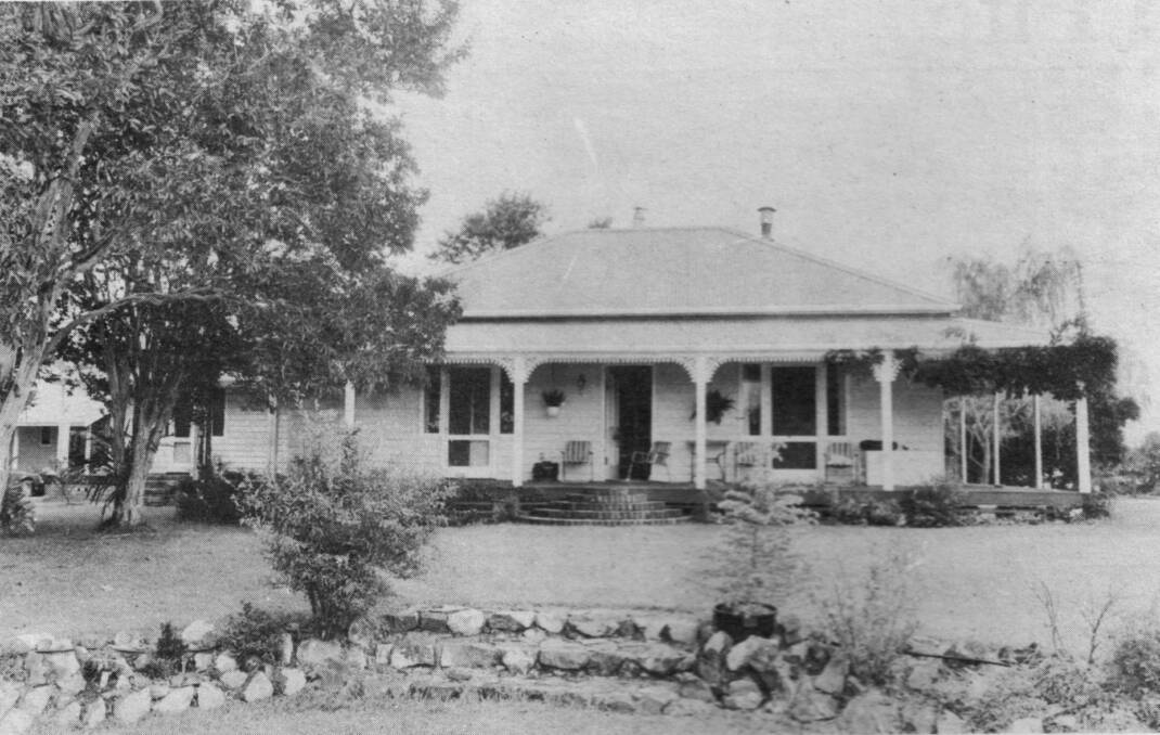 The former Warneton Dairy homestead after restoration in 1985 (Macleay Argus)