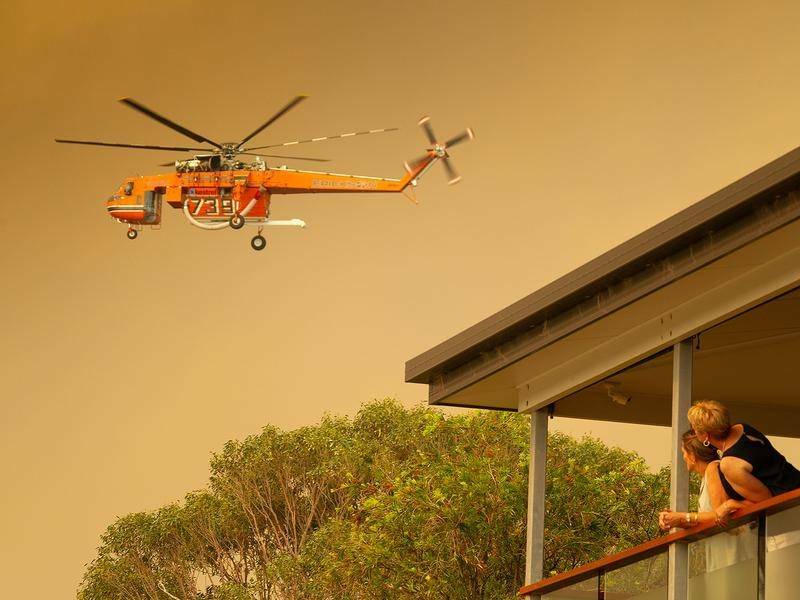 Increased aerial support for next bushfire season