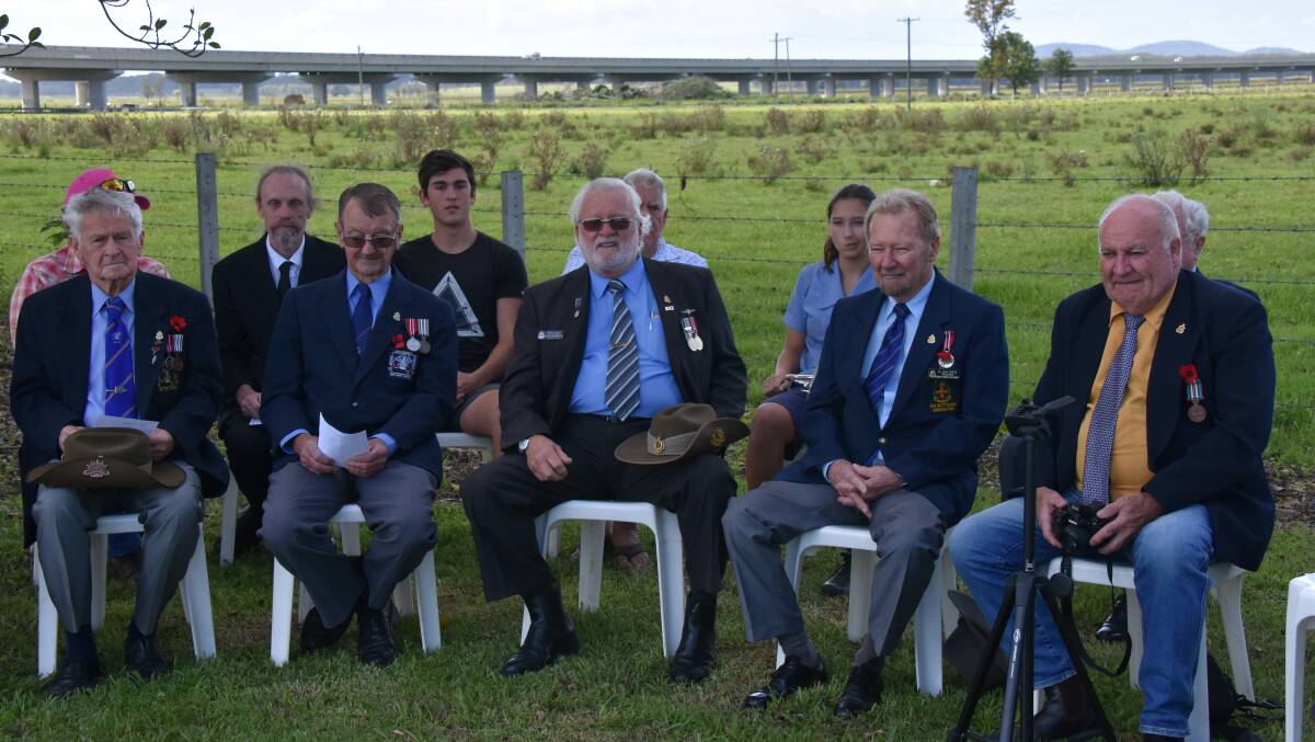 This morning's ceremony with the new Kempsey Bridge in the background