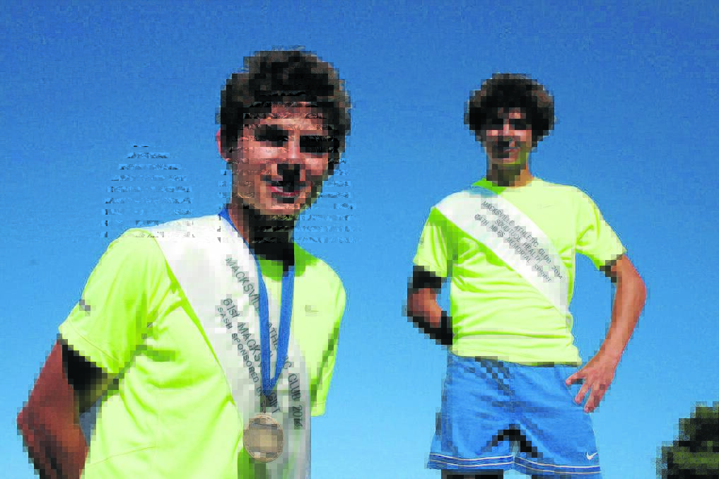 Past Macksville Gift champion Jack Newman and twin brother Tom  will be back on Saturday to try and create fresh history (photo courtesy Maitland Mercury)