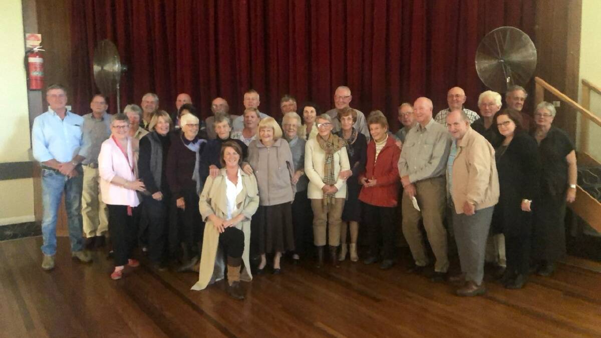 Melinda Pavey (front centre) with grassroots Nationals members from
across the Oxley electorate. The seat takes in the four valleys – the
Hastings, the Macleay, the Nambucca and the Bellinger