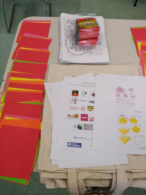 The Kempsey Healing Together Events Committee has produced hundreds of take-home activity packs to assist local families