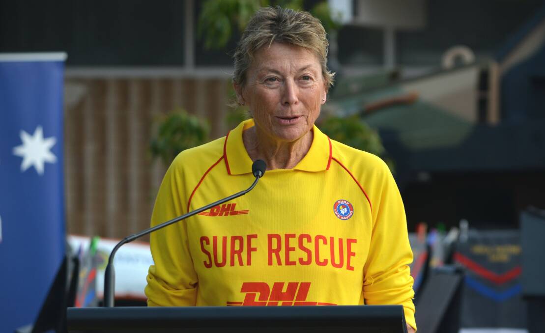 CAN'T KEEP GOOD WOMAN DOWN: Michele Bootes is recovering well after being bitten by a shark at Merimbula's Main Beach on Saturday. Photo: Ben Smyth