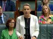  Deputy Leader of the Opposition Party Sussan Ley reads the names aloud in Parliament. Picture Hnasard screenshot