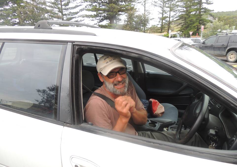 Crescent Head resident Brian Vaughan is hoping to get a park at Crescent Head Point during the school holidays as Council employs more rangers to deter illegal campers in the reserve car park.
