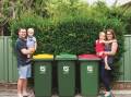 Disposing of waste in the red bin is more than twice as expensive as using the yellow
or green bins.
