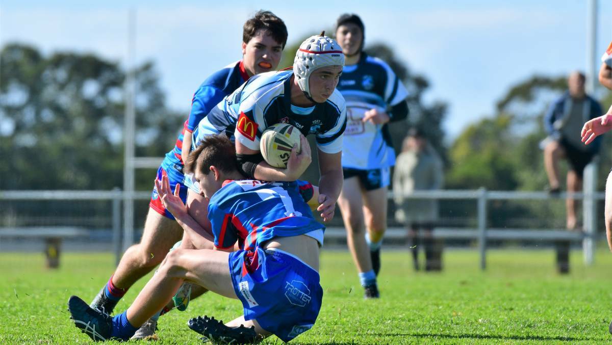 Stand out: Ty-Jesse Brabant was strong defensively for North Coast in their 28-12 Andrew Johns Cup win over Newcastle.