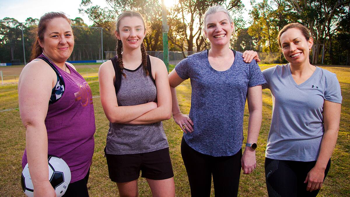 New start: Northern NSW Football has launched a new social women-only competition which will take place at three locations including Port Macquarie. Photo: supplied