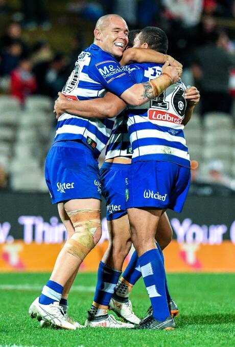 We love Port: David Klemmer and the Canterbury Bulldogs will have more of a presence on the North Coast following a partnership agreement with Group 3 and Group 2. Photo: AAP/Brendan Esposito