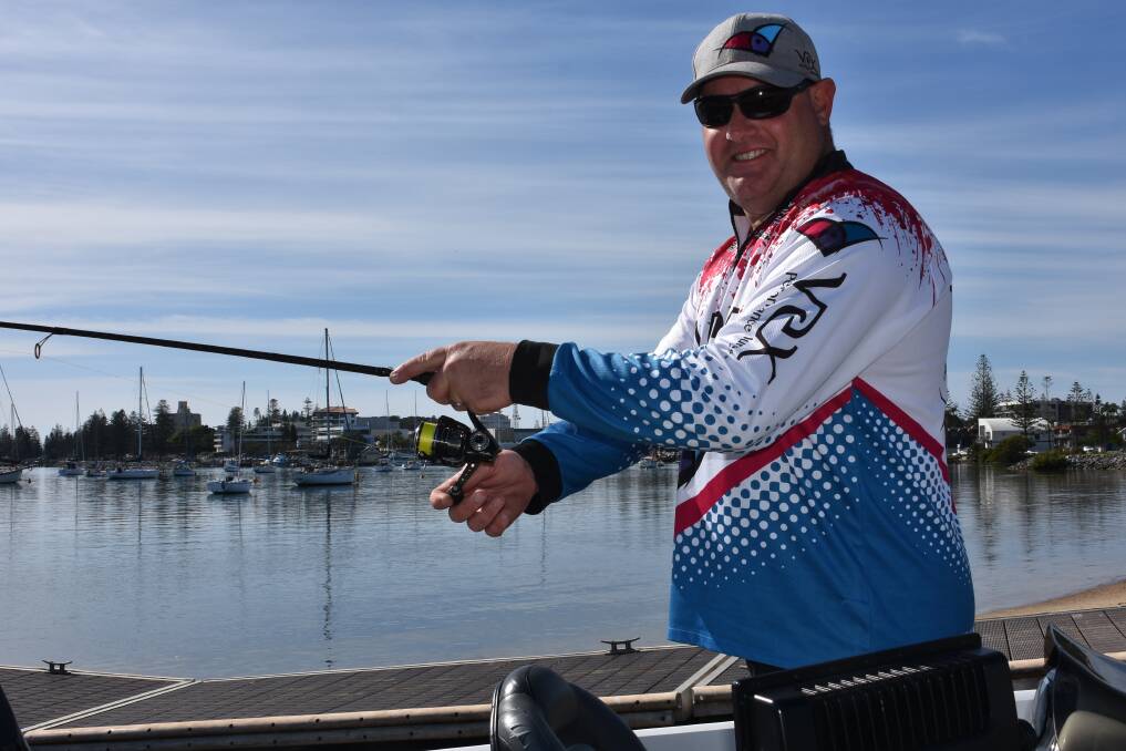 Reeling them in: Tournament director Kris Banks is thrilled to see the growth of fishing in the Hastings. Photo: Rob Dougherty