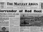 The banner and headline from the Macleay Argus 1 April 1969 (MRHS)