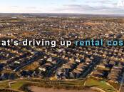FEELING THE PINCH: Median weekly rent costs have risen more than 20 per cent in some regional cities while wages continue to stagnate.