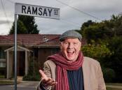 "Dr Karl" with the keys to 28 Ramsay Street - which could be yours for the neighbours' finale. Picture: supplied