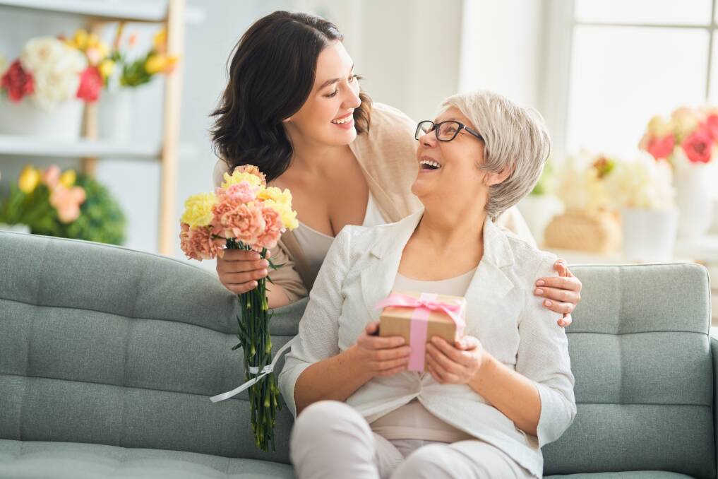 Brighten her day: Treat your Mum to a special something this Mother's Day. Photo: Shutterstock.