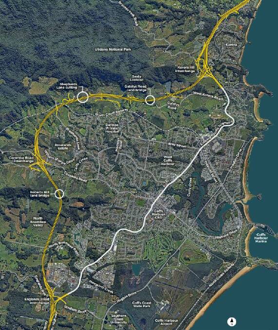 Coffs Harbour Bypass design plan released