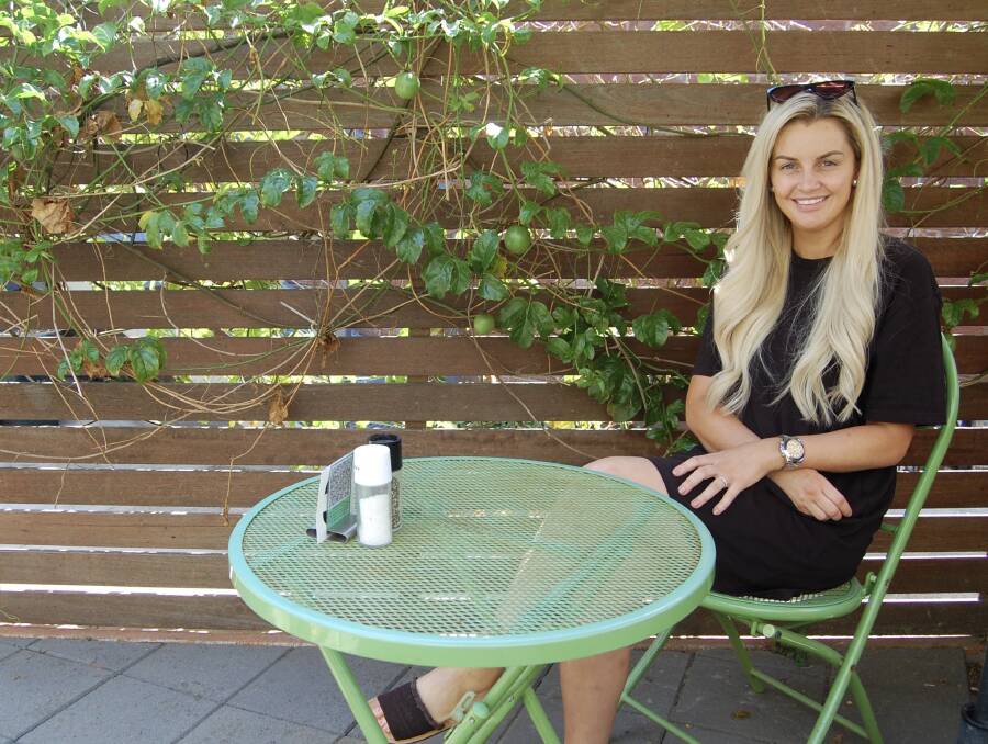 Samantha Jayne caught up with ACM in Eden this week to talk about her experience on reality TV show Married at First Sight. Photo: Leah Szanto