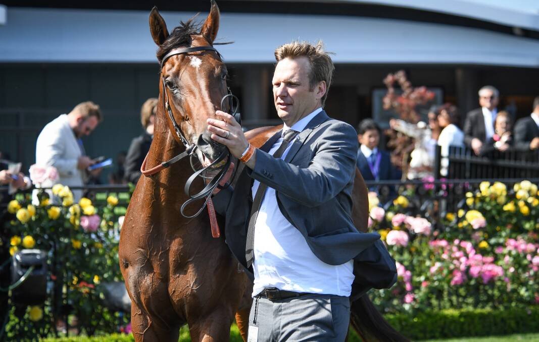 Bjorn Baker won the Coolmore Stud Stakes with Ozzmossis in early November. Picture Getty Images