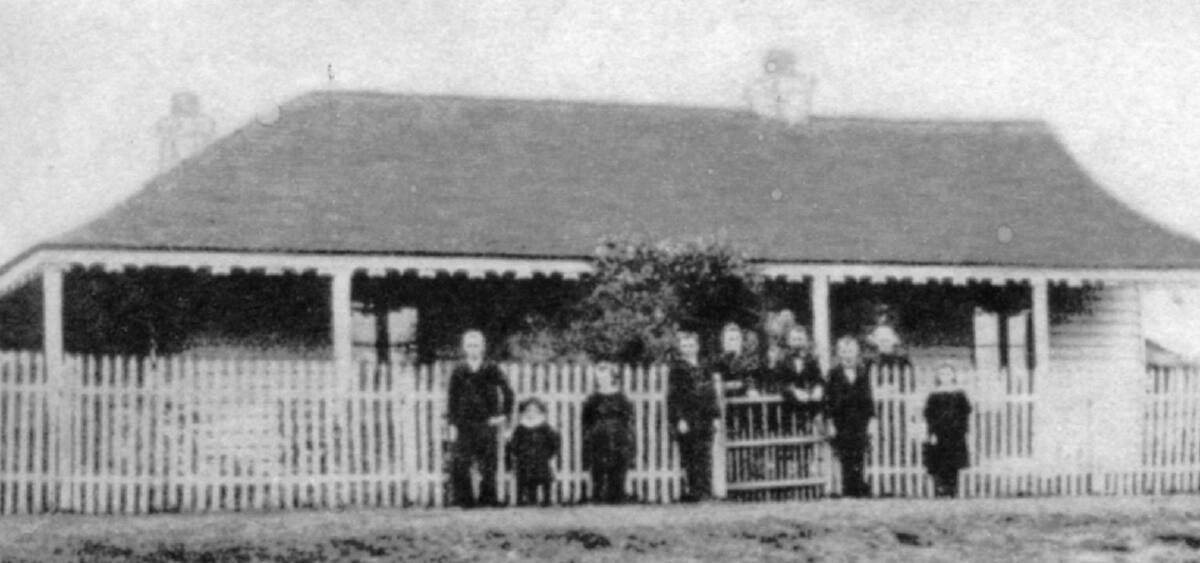 The first National School at Frederickton opened in 1861. Photo: MRHS Collection