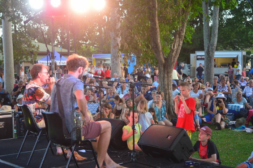 An estimated 500 people attend Camp Creative's Party in the Park each year