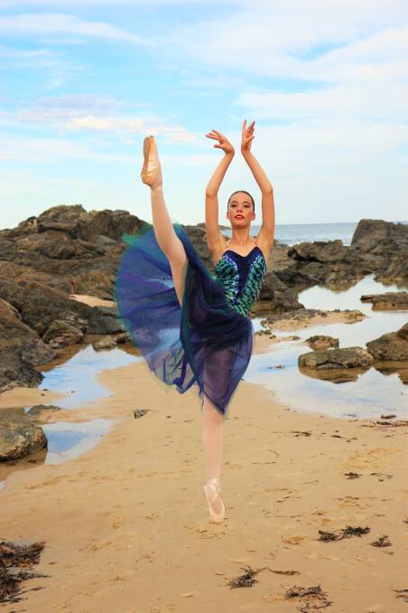 Coco Daro, a senior student at Rivers Dance and this year's scholarship winner