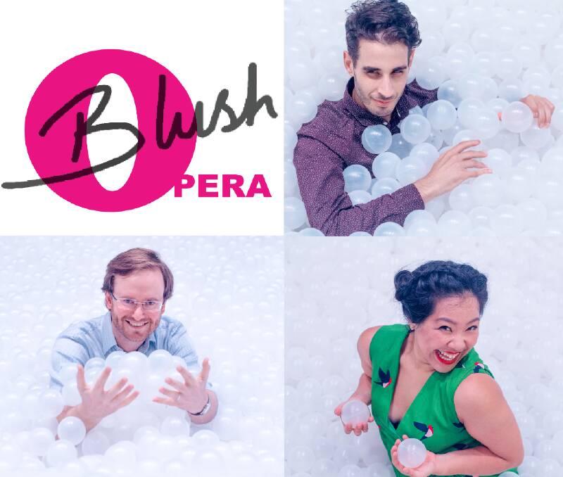 
Jermaine Chau, Paul Simon and Luke Spicer of Blush Opera