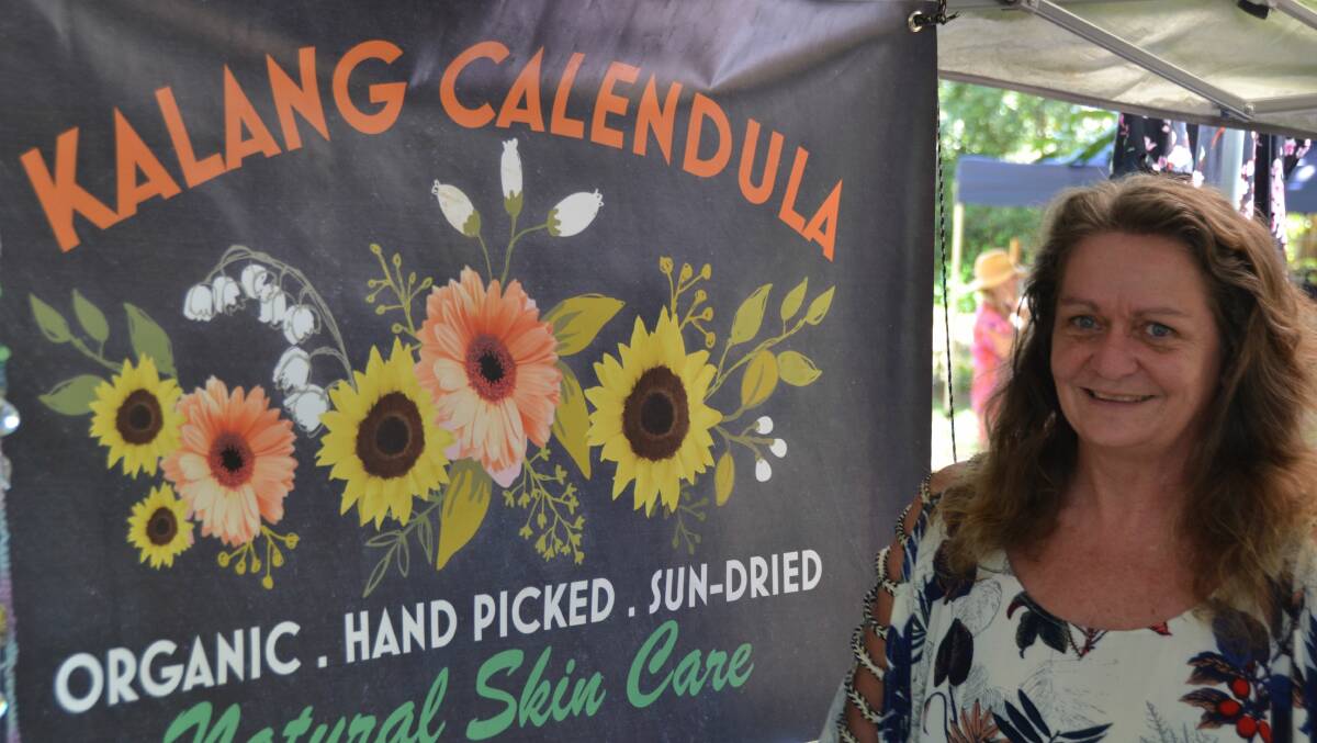 BELLO MARKETS STALLHOLDER OF THE MONTH: Cheral Berrie from Kalang Calendula grows, harvests and creates an array of organic calendula products for teas, skin creams and baby skin products. Cheral is a regular B-section stallholder at the Bellingen Community Markets. Head along tomorrow, Saturday, April 21.