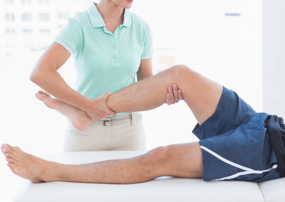 Your rehabilitation should commence as soon as possible following an injury to allow a speedier recovery. Picture: Shutterstock. 