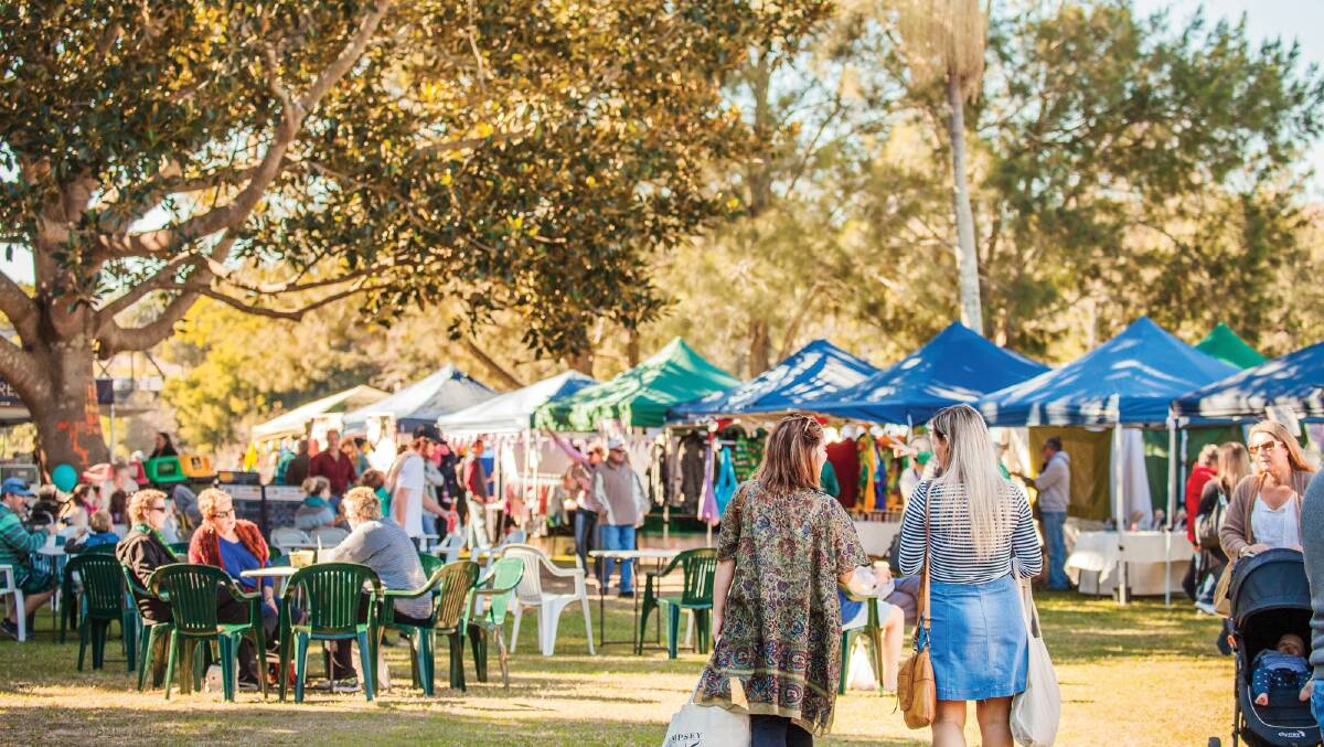 Community spirit was alive and well with the festivities and Twilight Markets in Riverside Park, Kempsey.